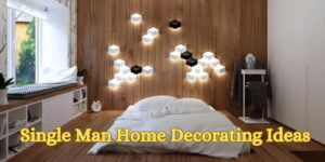 Single Man Home Decorating Ideas