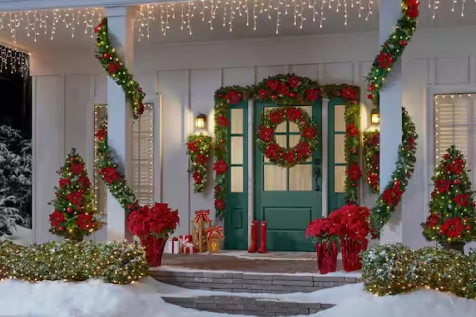 home depot outdoor christmas yard decorations