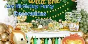 1st birthday party decorations