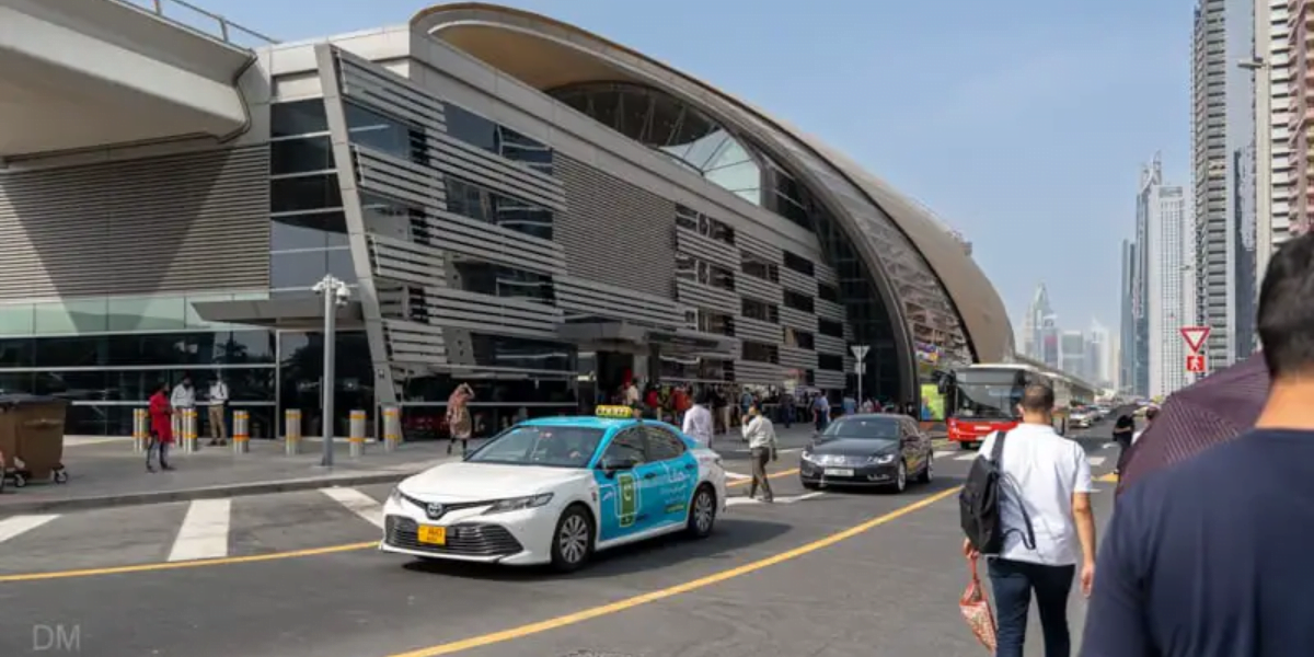 Business Bay Metro Station Exit 1