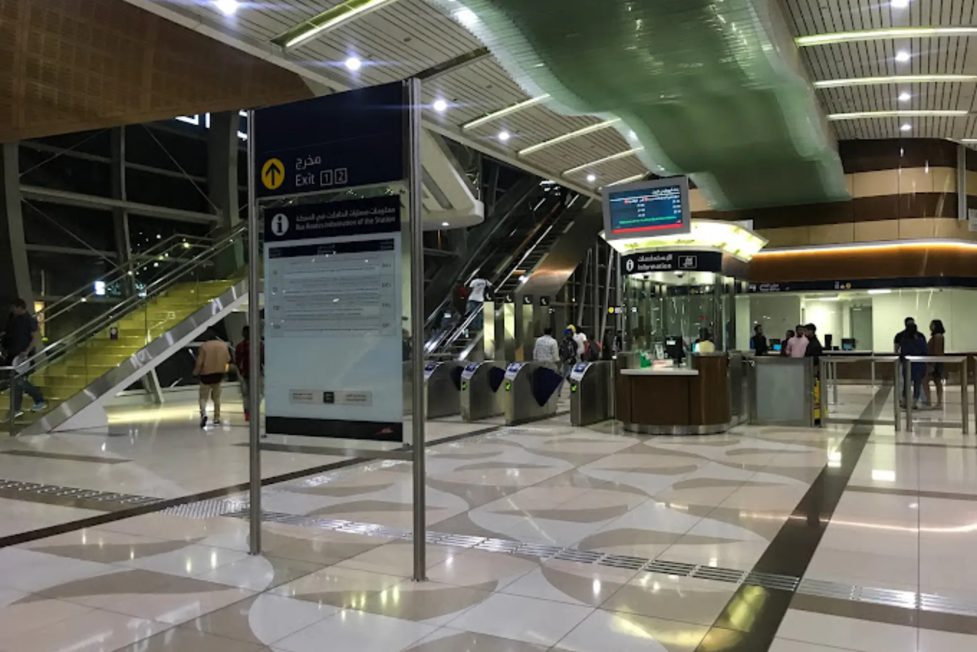 Navigating Business Bay Metro Station Exit 1 with Ease