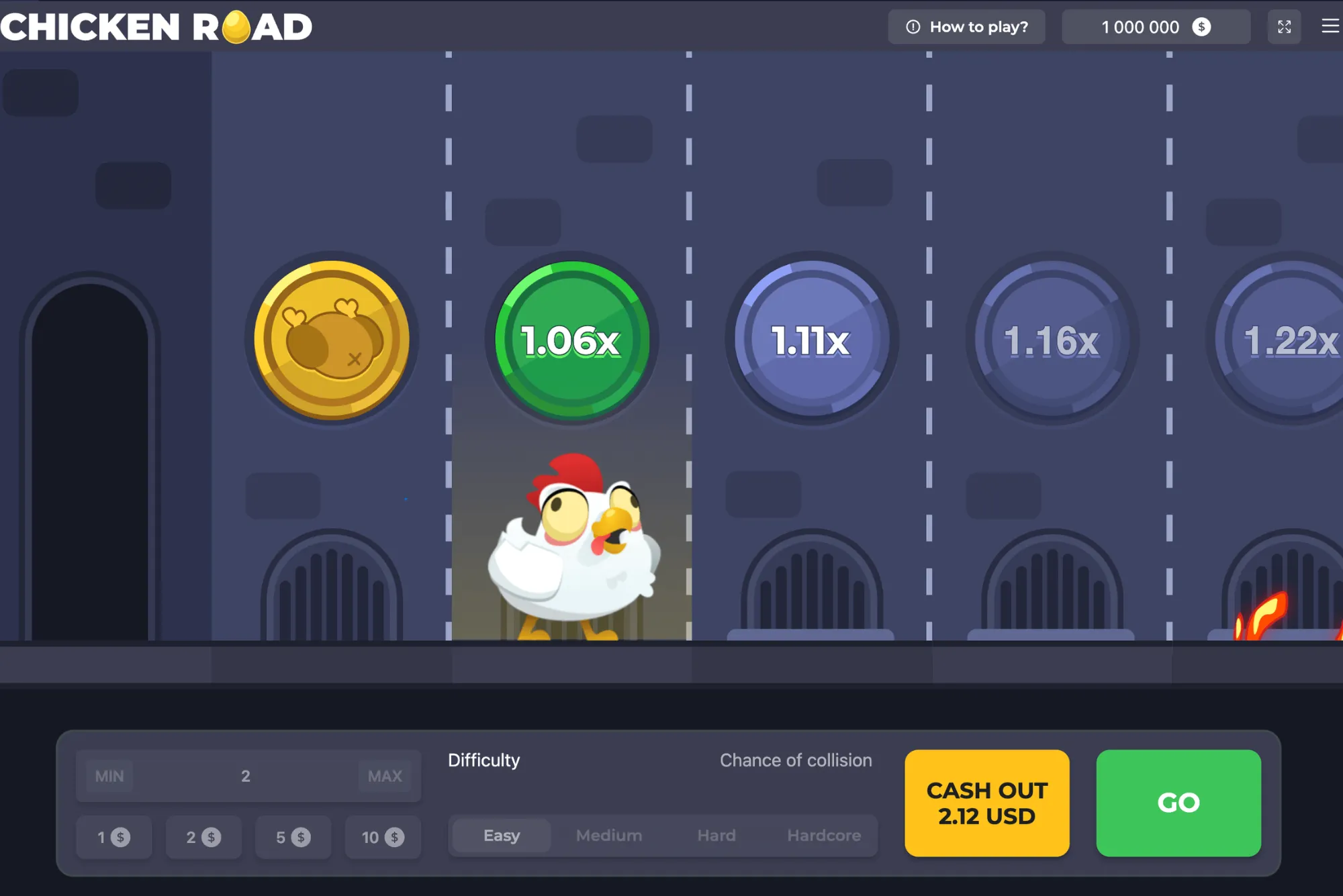 How does chicken road game work