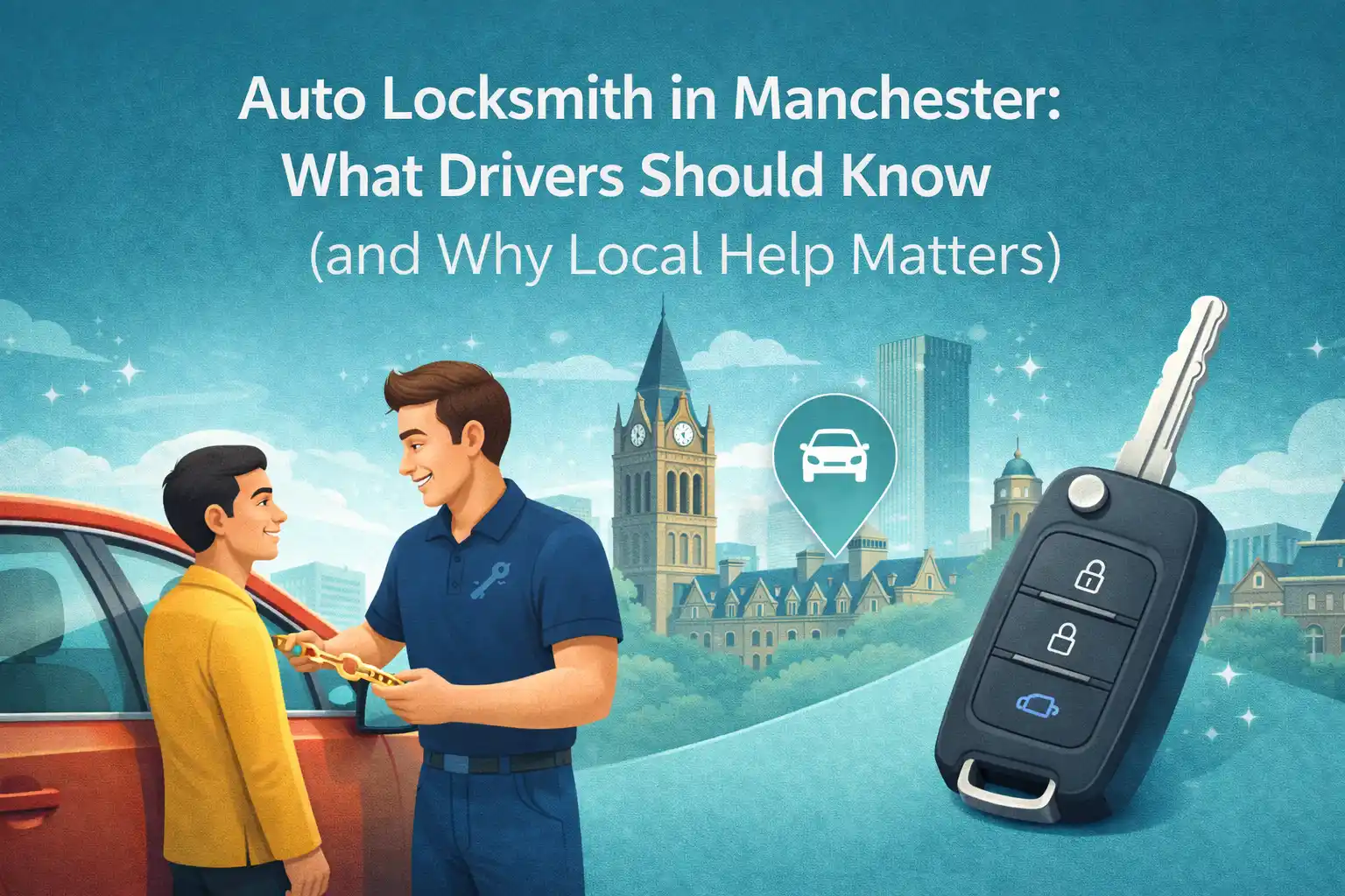 Auto Locksmith in Manchester: What Drivers Should Know